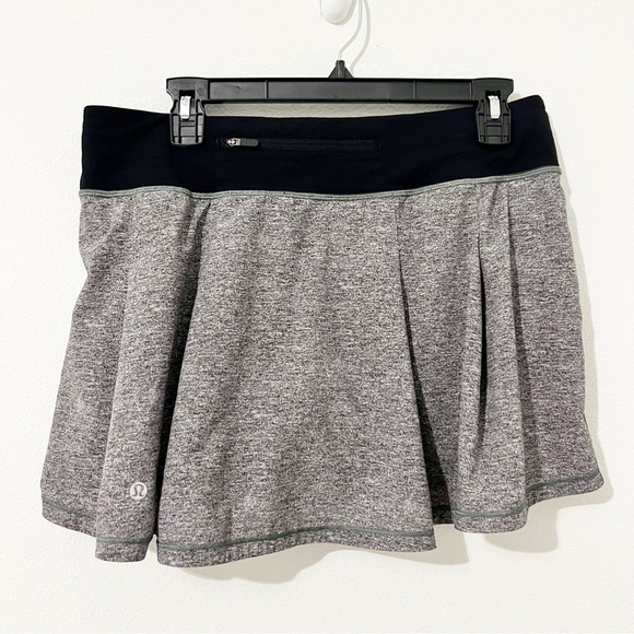Lululemon Gray Tennis Skort Size 8 - Picture 6 of 7